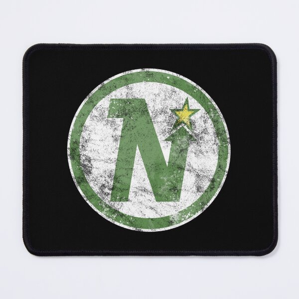 Item preview, Minnesota Northstars Hockey Team Logo with Worn Effect designed and sold by DesignZone87.