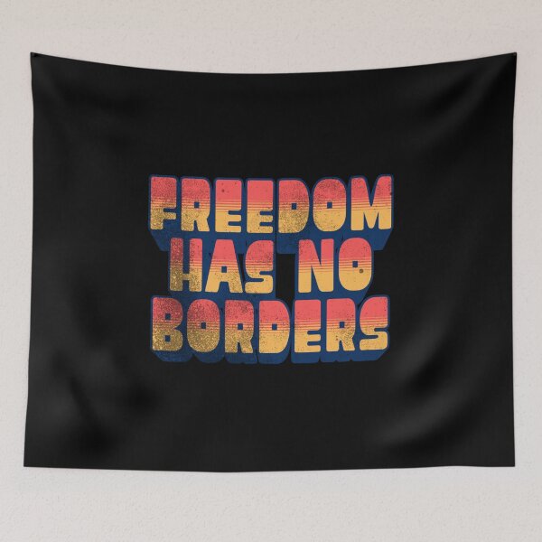 Item preview, freedom has no borders designed and sold by cloudzer0000.