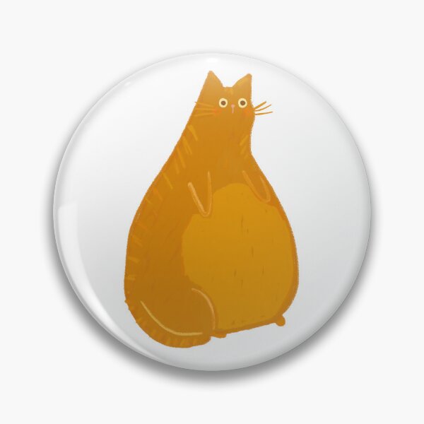 Item preview, Chonky Orange Cat designed and sold by Stephanie McRae.