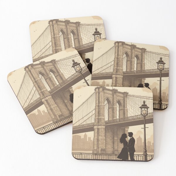 Item preview, A Timeless Walk Across the Bridge designed and sold by MIArt Studio.