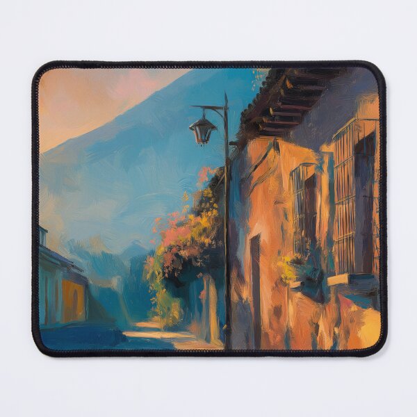 Item preview, Golden Hour in Antigua Guatemala – Colonial Street Art designed and sold by Cafecito & Cultura.