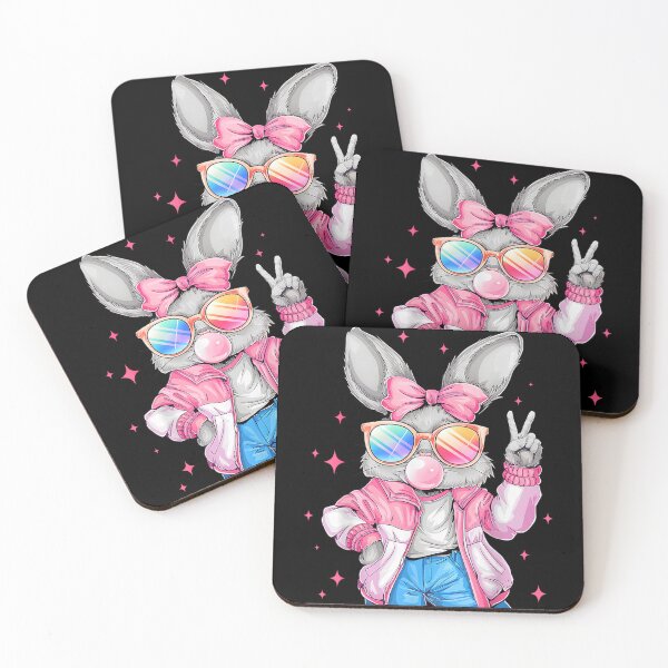 Item preview, Easter Bunny With Tie Dye Glasses Easter Day designed and sold by BASKF.