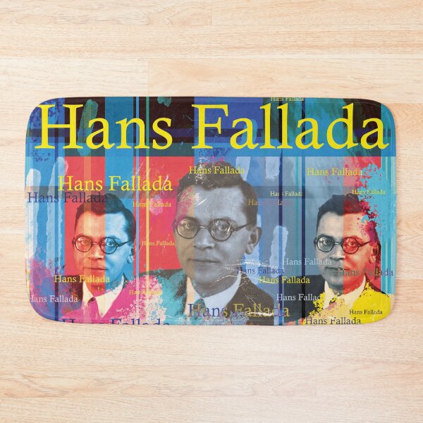 Item preview, Hans Fallada – Literary Icon Modern Pop Art designed and sold by Mauswohn.