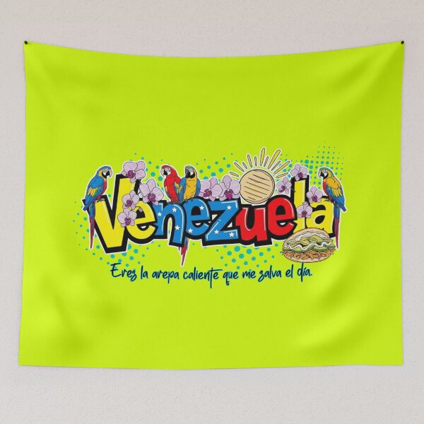 Item preview, "You're the Arepa that Saves My Day" – Tricolor Pop Art designed and sold by keythxctrs.