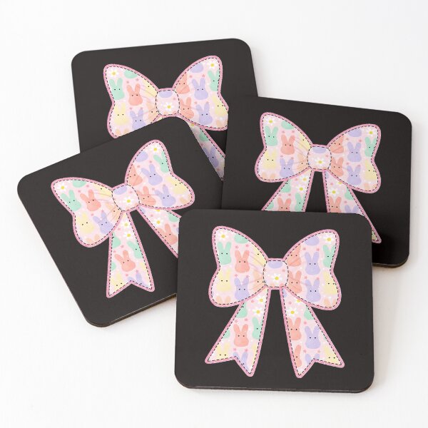 Item preview, Easter Coquette Bow, Cute Coquette Bunny, Easter, Happy Easter, Easter design, Spring, Glitter bow designed and sold by DesignDenDo ⭐⭐⭐⭐⭐.