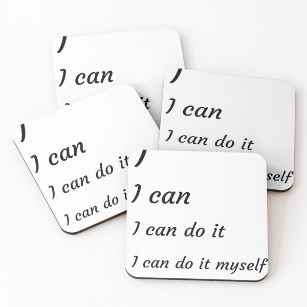 Item preview, I can do it myself, motivation caption, title, text, doable designed and sold by wizard-work.