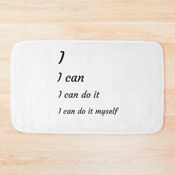 Item preview, I can do it myself, motivation caption, title, text, doable designed and sold by wizard-work.