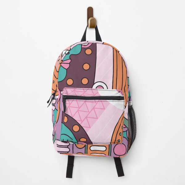 Item preview, Three friends – Abstract line art in pink tones designed and sold by Mauswohn.