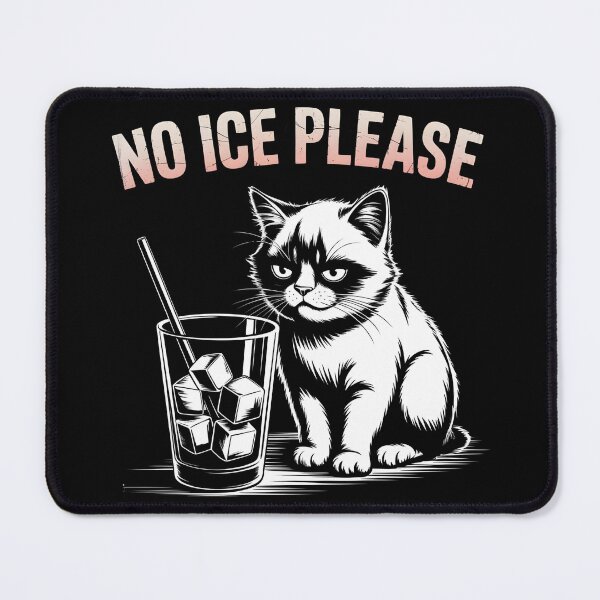 Item preview, No Ice Please Funny Cat Meme Men Women designed and sold by BLZART.