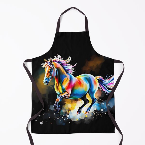 Item preview, Vibrant Rainbow Horse designed and sold by cuprum.