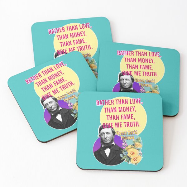 Item preview, Henry David Thoreau - Give Me Truth Quote Design designed and sold by Mauswohn.