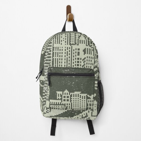 Item preview, Chicago River Pixel Art - Pine + Tea designed and sold by Irene Estelle.
