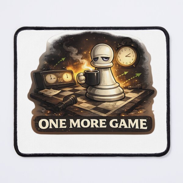 Item preview, One More Game designed and sold by Pinned & Forked Studio.