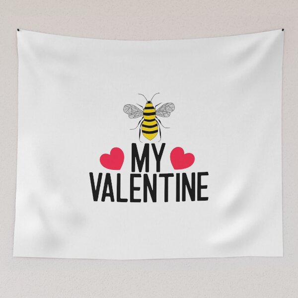Item preview, Bee My Valentine designed and sold by Sartoris Art.