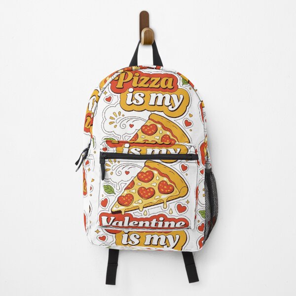 Item preview, Pizza is my Valentine | Funny Food Lover Valentine Gift - light version designed and sold by RedStreamStudio.