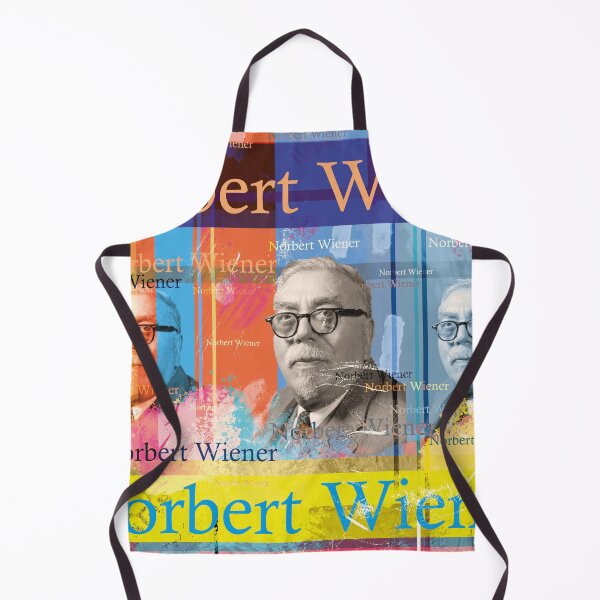 Item preview, Norbert Wiener – Father of Cybernetics Pop Art designed and sold by Mauswohn.