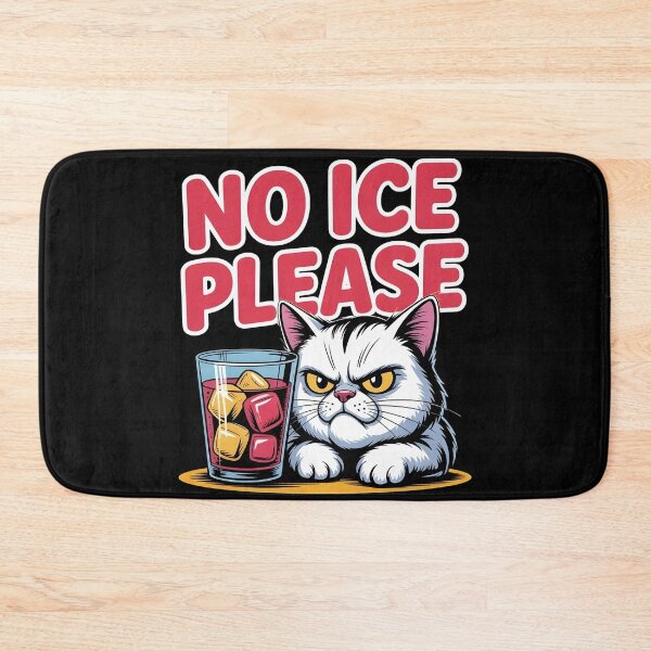 Item preview, No Ice Please Funny Cat Meme Men Women designed and sold by BLZART.