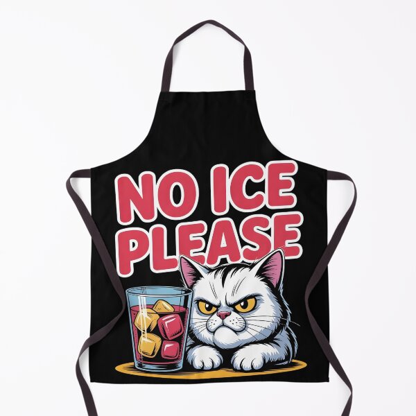 Item preview, No Ice Please Funny Cat Meme Men Women designed and sold by BLZART.
