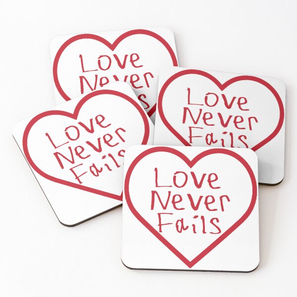 Item preview, Love Never Fails designed and sold by kinpirks.