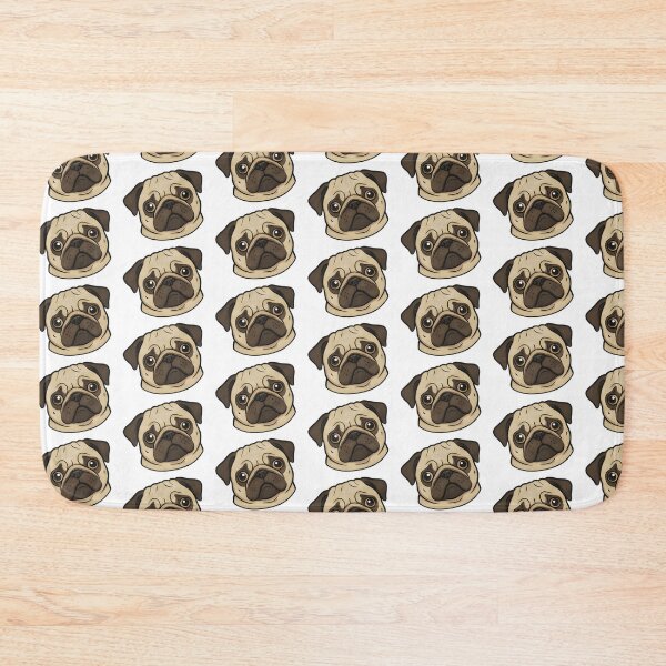 Item preview, Cute Sad Pug Puppy With Big Eyes designed and sold by OskarCreates.