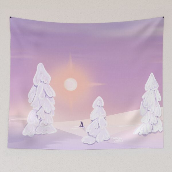 Item preview, Skiing in deep snow designed and sold by Aurealis Creatief.