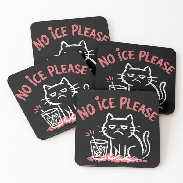 Item preview, No Ice Please Funny Cat Meme Men Women designed and sold by BLZART.