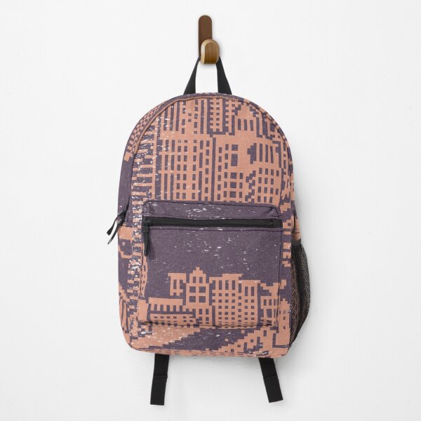 Item preview, Chicago River Pixel Art - Fig + Coral designed and sold by Irene Estelle.