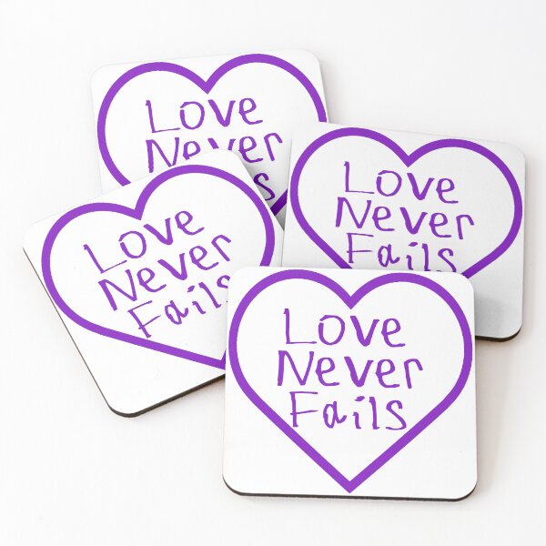 Item preview, Love Never Fails designed and sold by kinpirks.