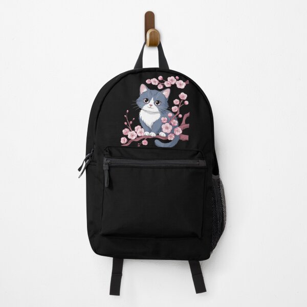 Item preview, Cute Cherry Blossom Cat Kitten designed and sold by angolinnArt.