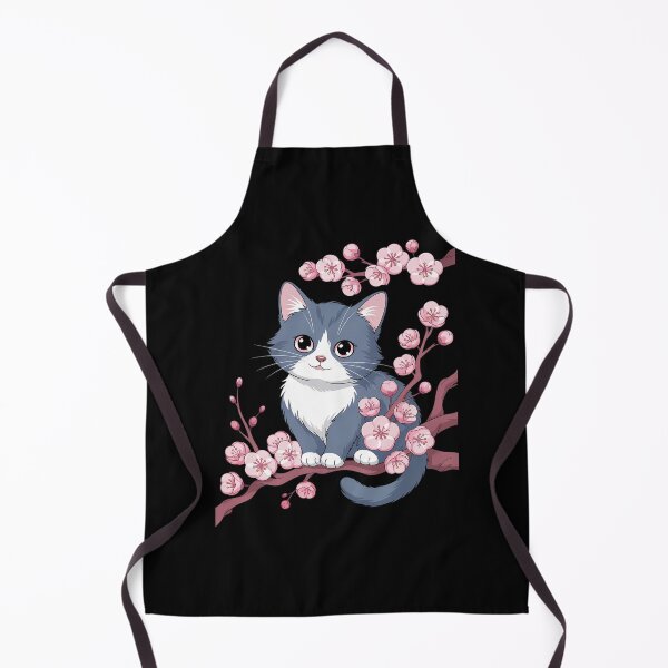 Item preview, Cute Cherry Blossom Cat Kitten designed and sold by angolinnArt.