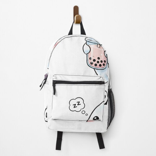 Item preview, Dead Tired Cute Ghost Drinking Boba Tea designed and sold by LowBattery Social Club.