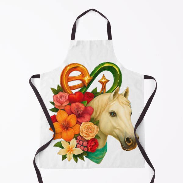 Item preview, Godna 2026 Valentine White Horse Floral Heart Gift designed and sold by GODNA.