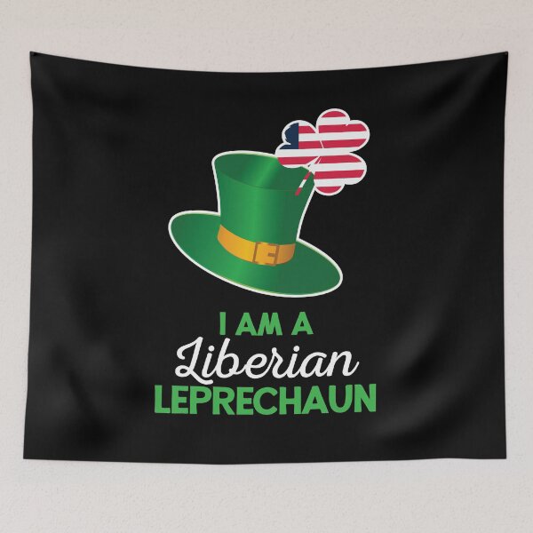 Artikelvorschau, Liberianer St. Patricks Tageskobold entworfen und verkauft von countryflags.