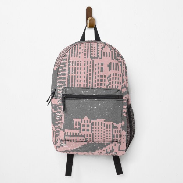 Item preview, Chicago River Pixel Art - Slate + Rose designed and sold by Irene Estelle.