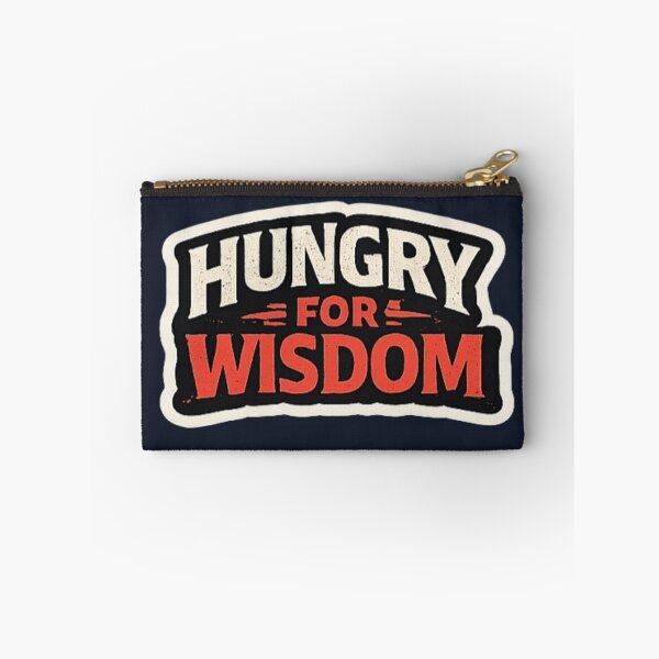 Item preview, Hungry For Wisdom – Learning Hustle Typography designed and sold by Amr Darwish Graphic designer.