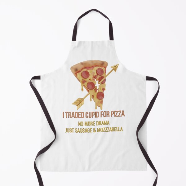 Item preview, I Traded Cupid For Pizza - Funny Anti-Valentine's Day designed and sold by Anyshca.
