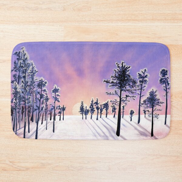 Item preview, Pink scenery - snowy landscape designed and sold by Aurealis Creatief.