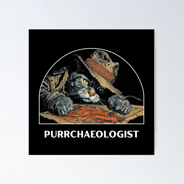 Item preview, Archaeology - Cat  designed and sold by SpaceArt1.