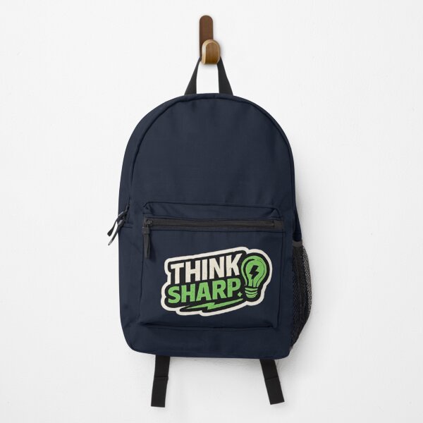 Item preview, Think Sharp – Intelligent Mind Typography Design designed and sold by Amr Darwish Graphic designer.
