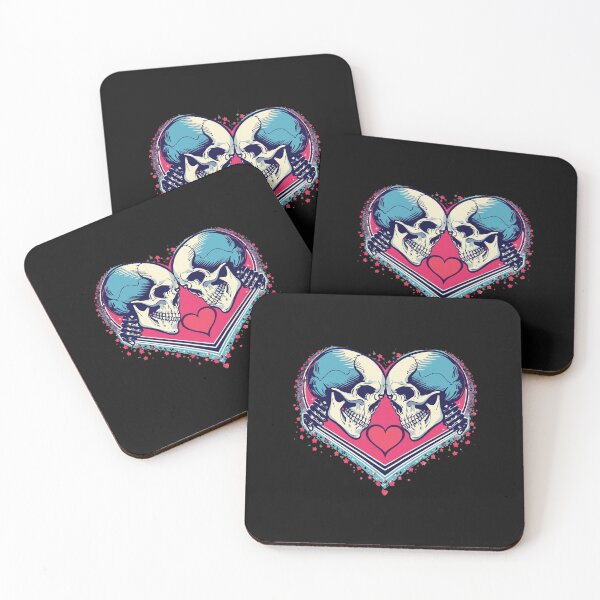 Item preview, Skull Couple In Love designed and sold by Zakrytos ★★★★★.