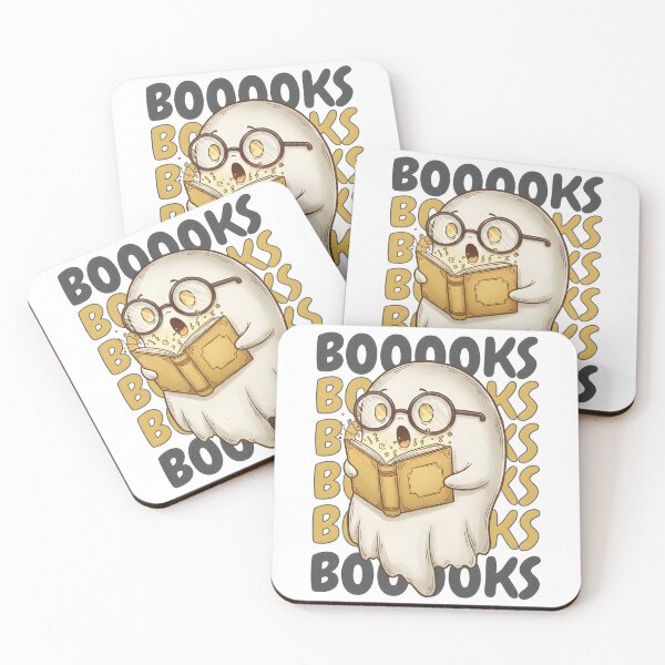 Item preview, Boooks Reading Ghost Librarian Aesthetic Retro Bookworm Illustration designed and sold by DrawHandArt.