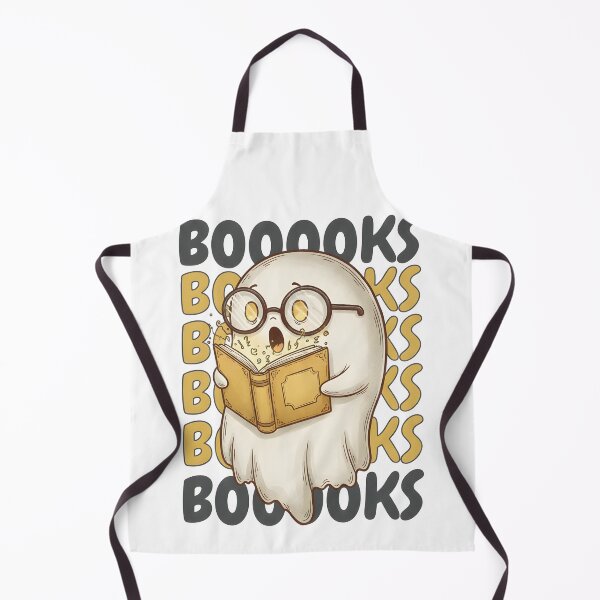Item preview, Boooks Reading Ghost Librarian Aesthetic Retro Bookworm Illustration designed and sold by DrawHandArt.