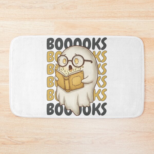 Item preview, Boooks Reading Ghost Librarian Aesthetic Retro Bookworm Illustration designed and sold by DrawHandArt.