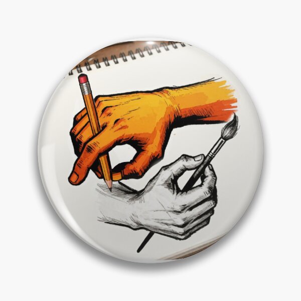 Item preview, Drawing Of A Painting Print designed and sold by Lichentroupe63.