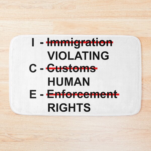 Item preview, Ice Violating Human Rights designed and sold by KariMOTO.