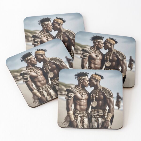 Item preview, Warriors of the Sun – Tribal Brotherhood Beach Art designed and sold by PhilDreams.