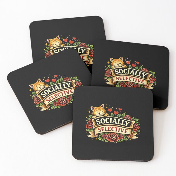 Item preview, Socially Selective Funny Introvert  designed and sold by DemureArtsy.