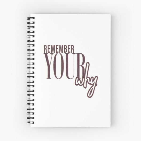 Item preview, Remember Your Why Quote designed and sold by KatBeeTee.