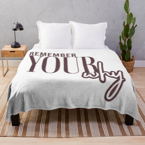 Item preview, Remember Your Why Quote designed and sold by KatBeeTee.