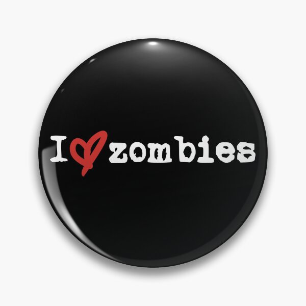 Item preview, I Love Zombies (white font) designed and sold by Pencil on Paper CA.